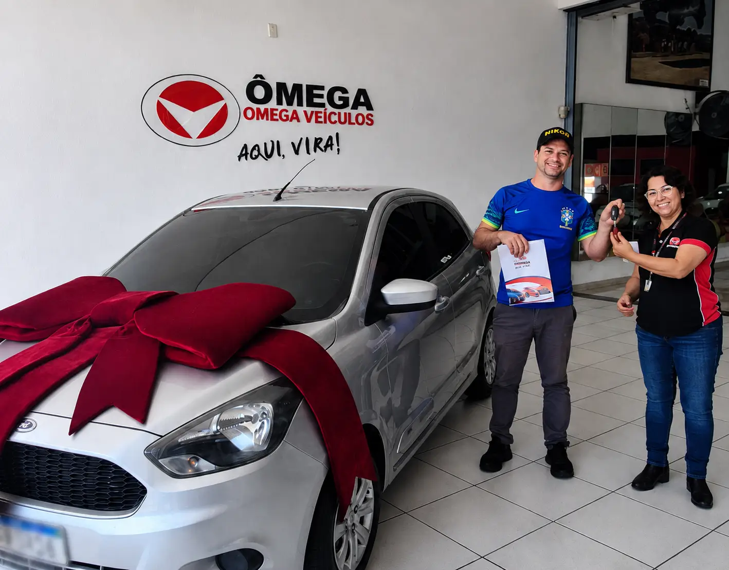 Carro novo e sorriso garantido!
