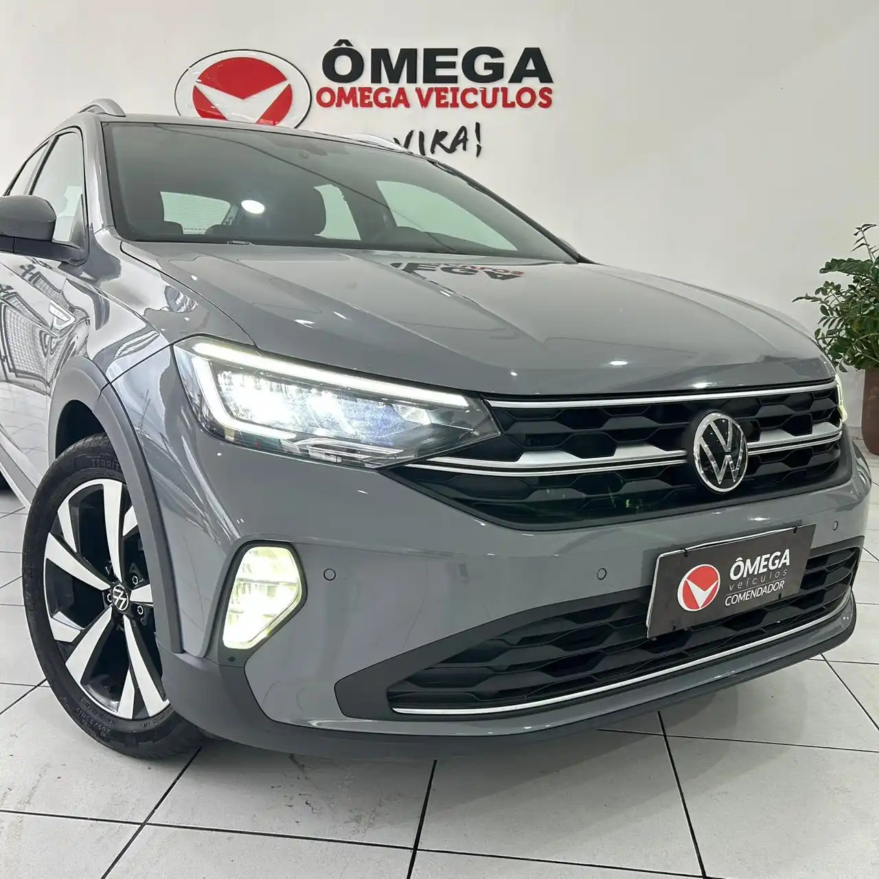 VOLKSWAGEN NIVUS - 2024/2024 1.0 200 TSI TOTAL FLEX HIGHLINE AUTOMÁTICO - imagem 2