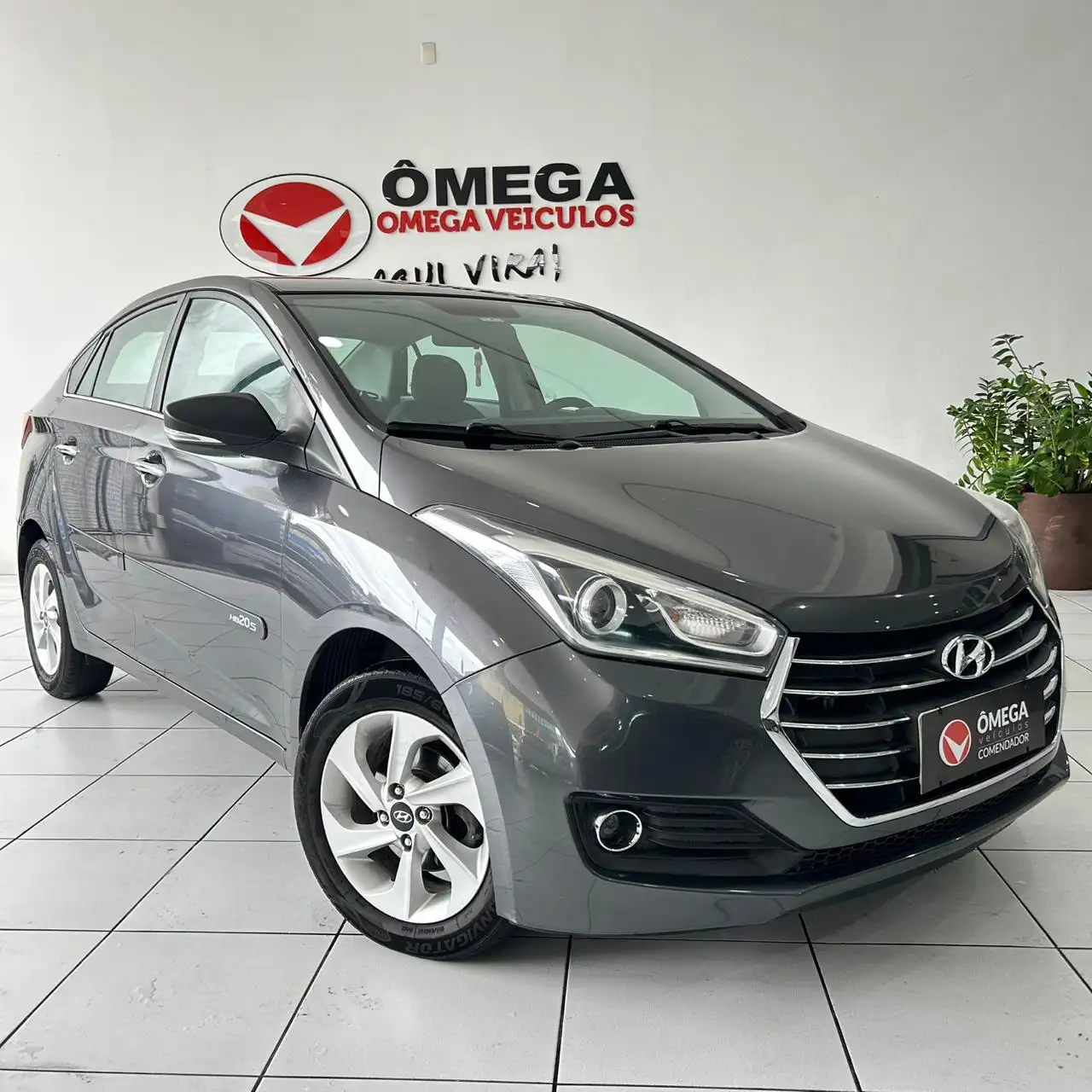 HYUNDAI HB20S - 2016/2016 1.6 PREMIUM 16V FLEX 4P AUTOMÁTICO